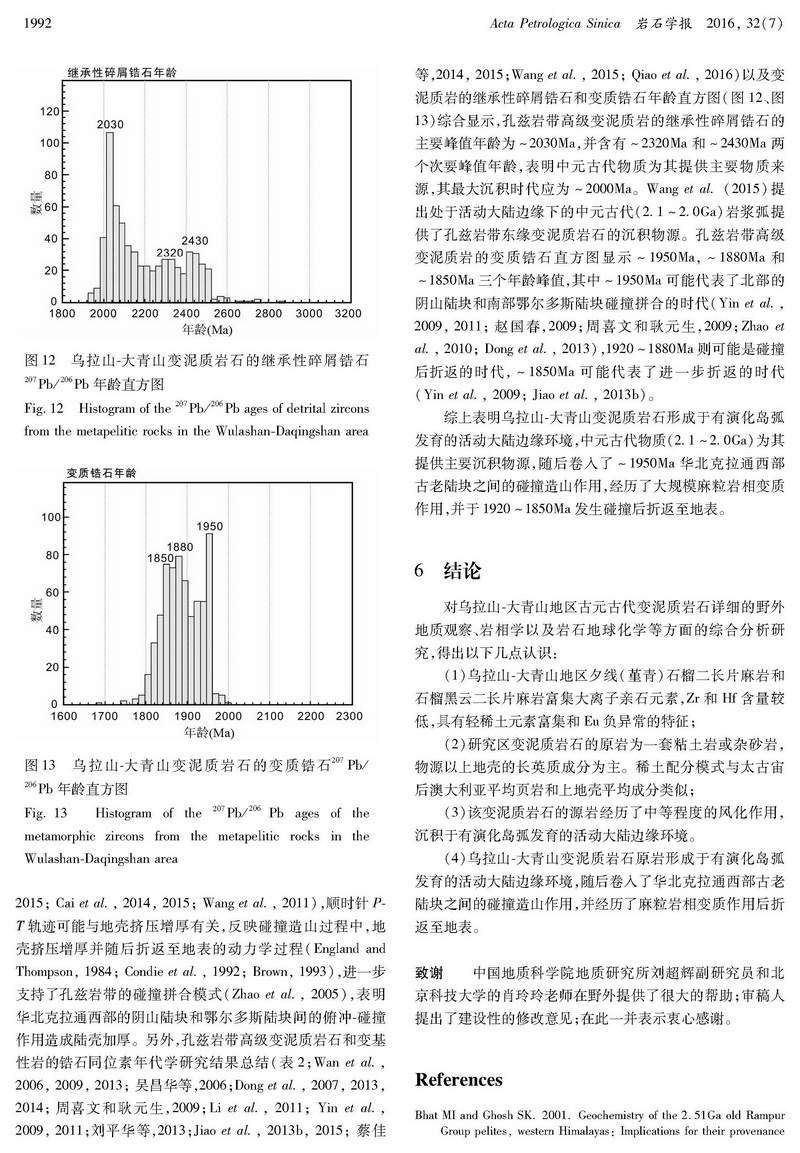 內(nèi)蒙古烏拉山-大青山地區(qū)變泥質(zhì)巖的地球化學(xué)特征及構(gòu)造意義_頁面_13.jpg